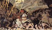 UCCELLO, Paolo The battle of San Romano France oil painting artist